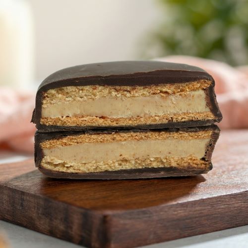 Alfajor con Praliné de Avellanas, Keto, Sin Azúcar Añadida, 65 g, Tremus 2 Alfajor con Praliné de Avellanas, Keto, Sin Azúcar Añadida, 65 g, Tremus - Imagen 2