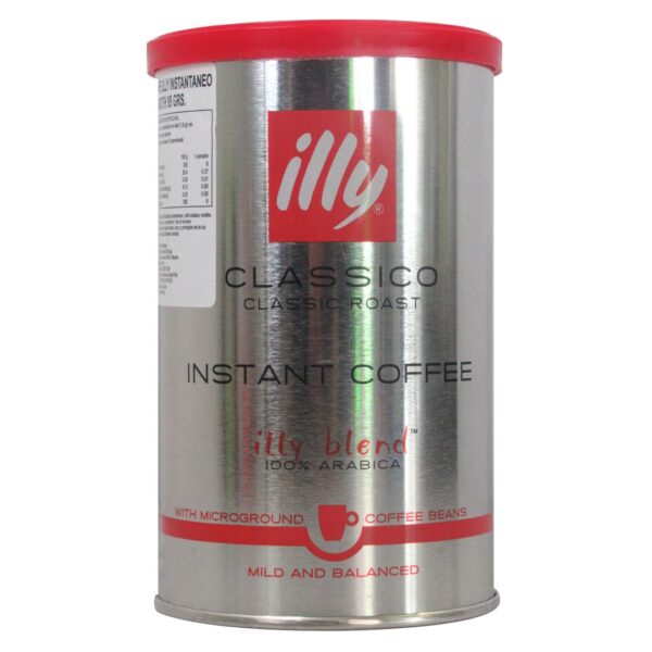 Café instantaneo lioflizado 95 Grs Marca illy