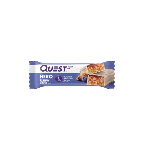 Barra de Proteina Sabor Blueberry Coobler 60g Marca Quest