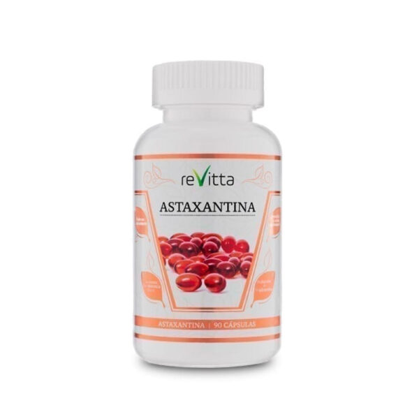 Astaxantina 90 capsulas Marca Revitta