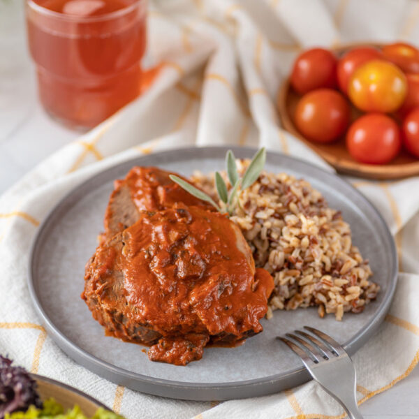 (R) Carne de Vacuno Braseada con Arroz Integral, 360 g, Tremus