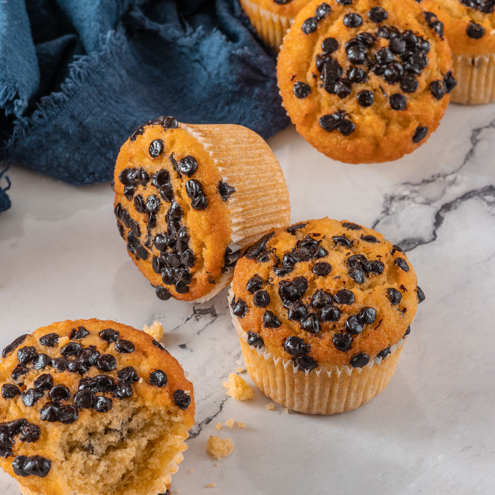 (D) Magdalena Keto Sabor Vainilla con Chip Chocolate 6 un 70 gr c/u Marca Tremus - Imagen 2