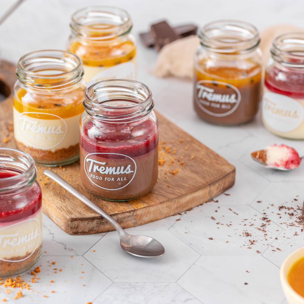 (D) Cheesecake de Maracuyá sin Azúcar. Keto Individual. 100 gr. Marca Tremus - Imagen 2