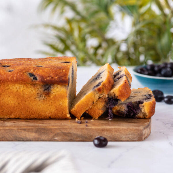 Queque Vainilla Arandanos, Keto, Sin Azúcar Añadida, 500 g, Tremus