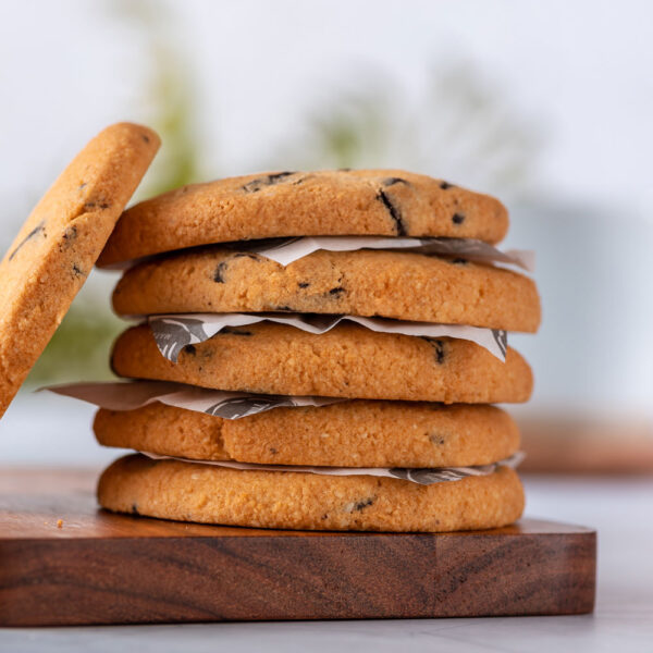 Pack Cookies con Chips de Chocolate, 6 Unidades, Keto, Sin Azúcar Añadida, 210 g, Tremus