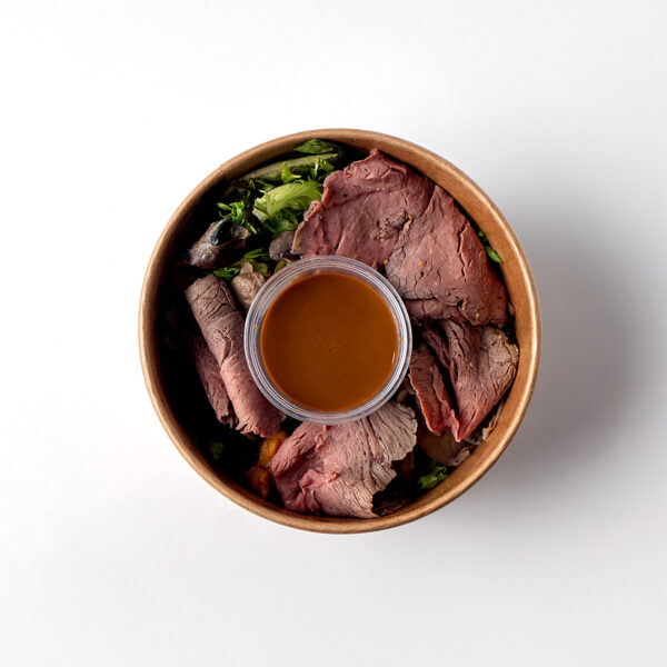 Ensalada Roast Beef y Verduras Asadas, 260 g, Tremus