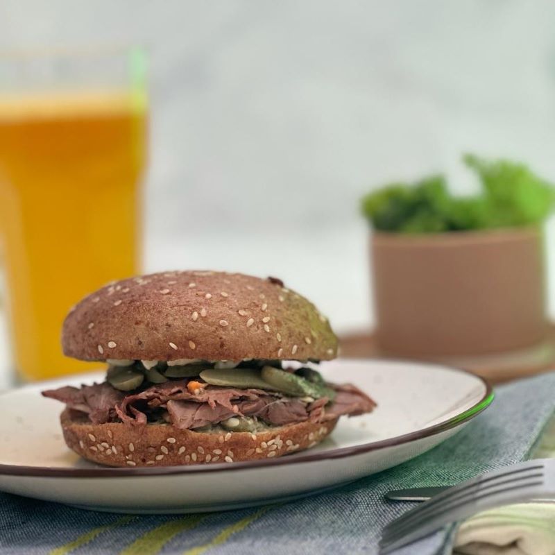 Sandwich Roast Beef y Salsa Tártara, Keto, 185 g, Tremus - Imagen 2