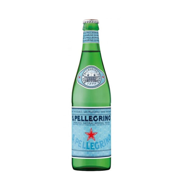 Agua Mineral con Gas 505 ml Marca San Pellegrino