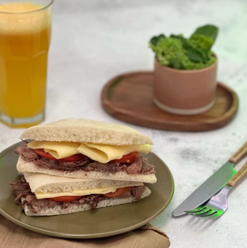 Sándwich Mechada Queso, 210 g, Tremus - Imagen 2
