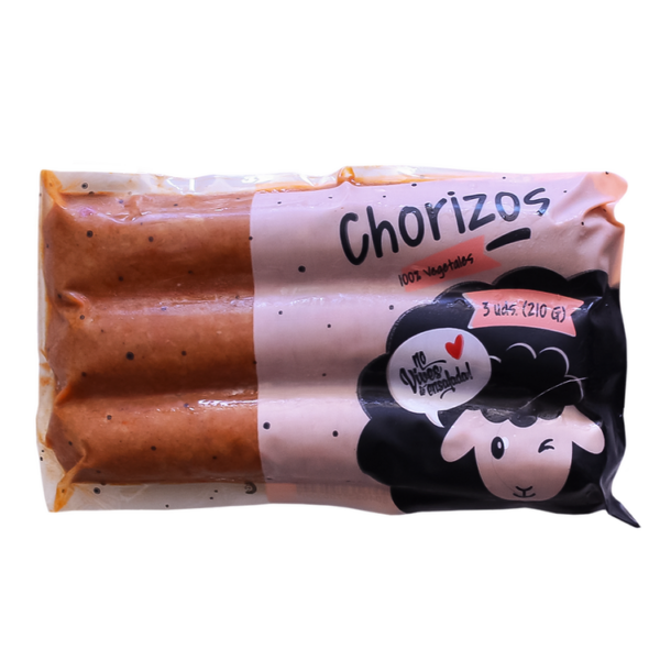 Chorizo Vegetal 210 Grs Marca No Vives de Ensalada