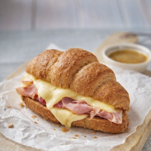 Croissant Jamón de Pavo y Queso, 160 g, Tremus
