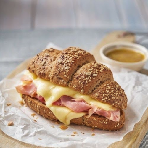 Croissant Multisemillas Jamón de Pavo y Queso, 160 g, Tremus
