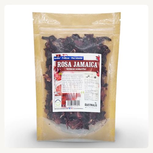 Rosa de Jamaica Hierba 90 grs Marca Australis