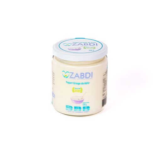 Yogurt griego de kefir 450 gr marca Zabdi Tremus