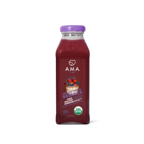 Jugo de Fruta Manzana Arandano Organico 300 ml marca AMA
