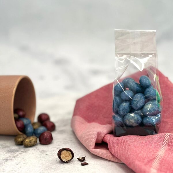 Grageas de Almendras Bañadas en Chocolate Blanco, Sin Azúcar Añadida, 100 g, Tremus