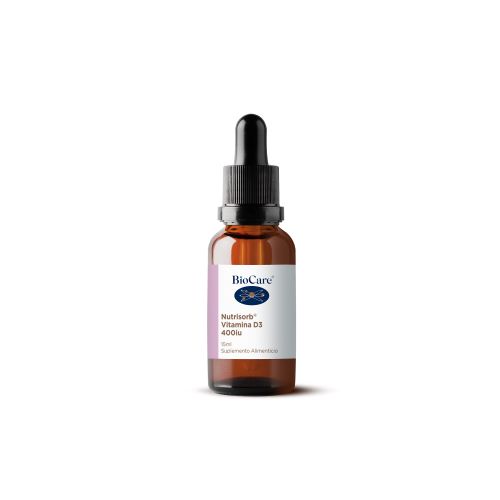 Vitamina D3 400 iu, 15 ml, Marca BioCare
