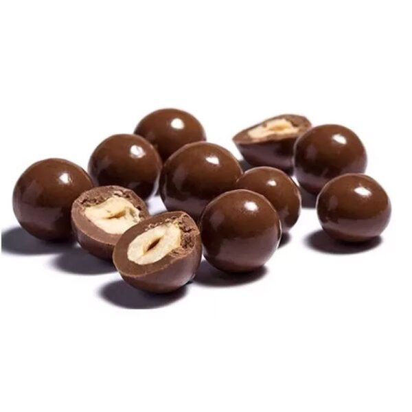 Avellanas Bañadas en Chocolate, Keto, sin Azúcar Añadida, 250 g, Tremus