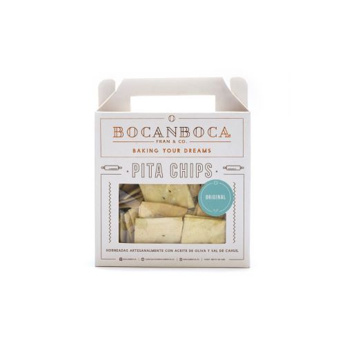 Chip Pita Original 120 Gramos Marca Bocanboca