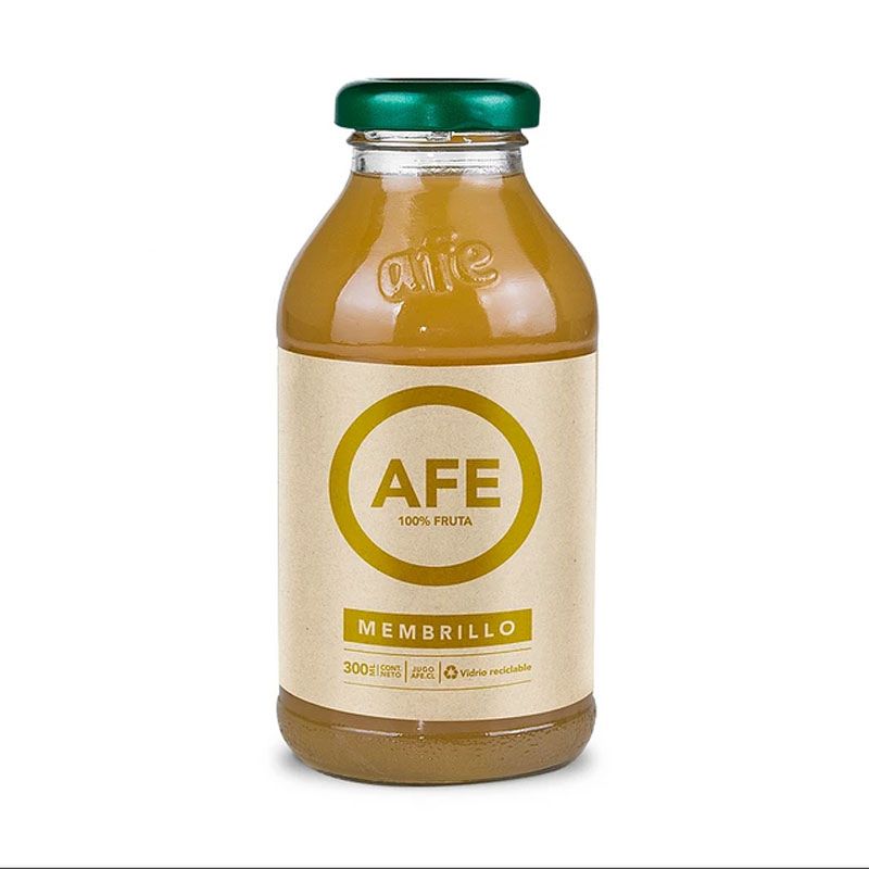 Jugo de Membrillo 100 % Fruta 300 ml Marca AFE