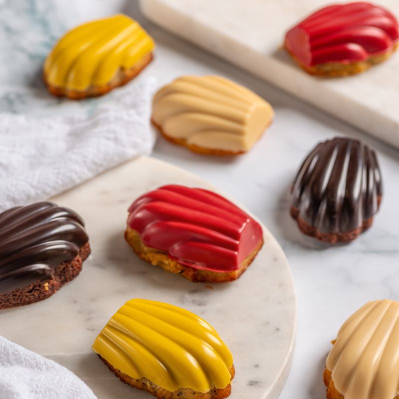 (D) Madeleines sin Azúcar. Mix Sabores. Keto.4 Un. Marca Tremus