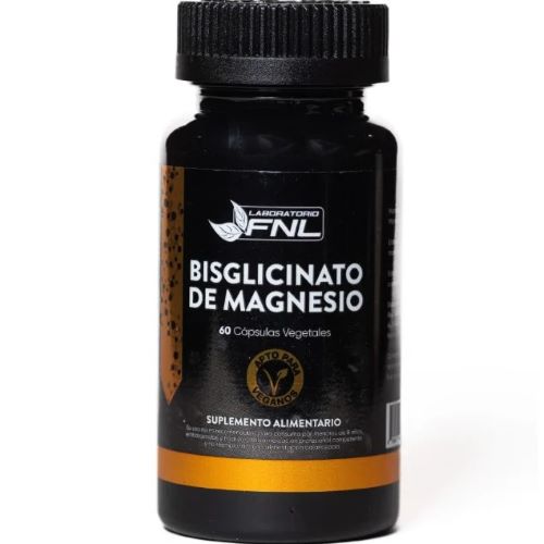 Bisiglinato de Magnesio 60 Capsulas Marca FNL