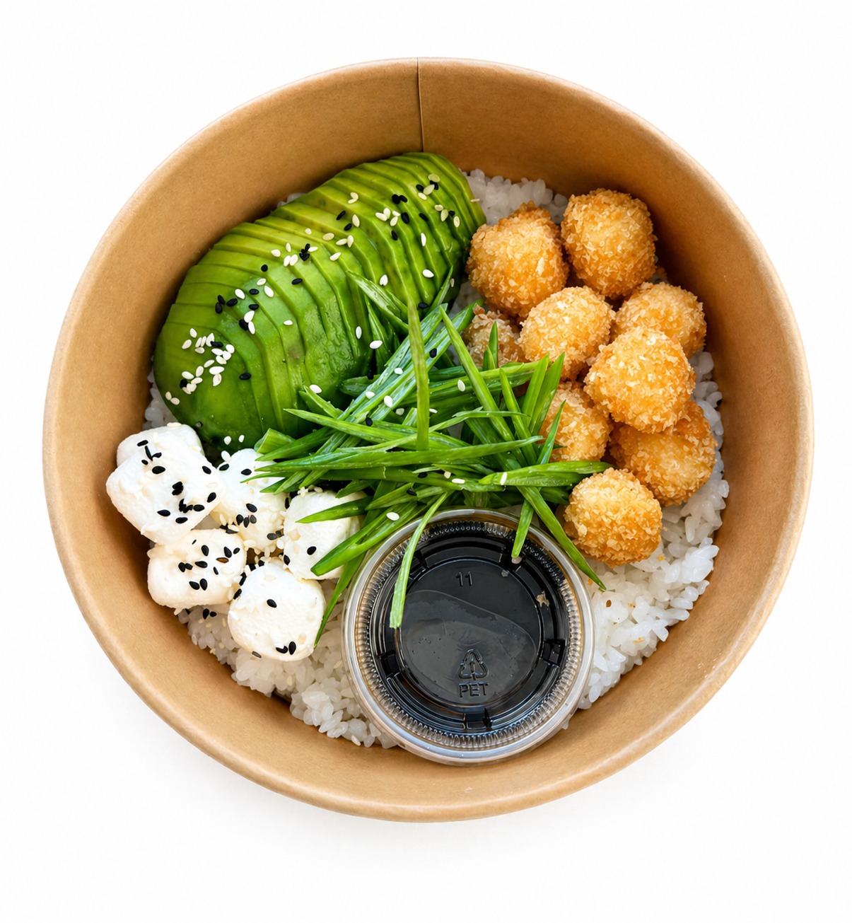 Gohan de Pollo Apanado en Pan Japonés y Palta, 480 g, Tremus