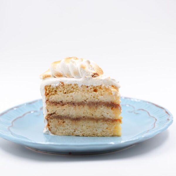 Torta Tres Leche, sin Gluten Certificada, Trozo Individual, Marca Tremus