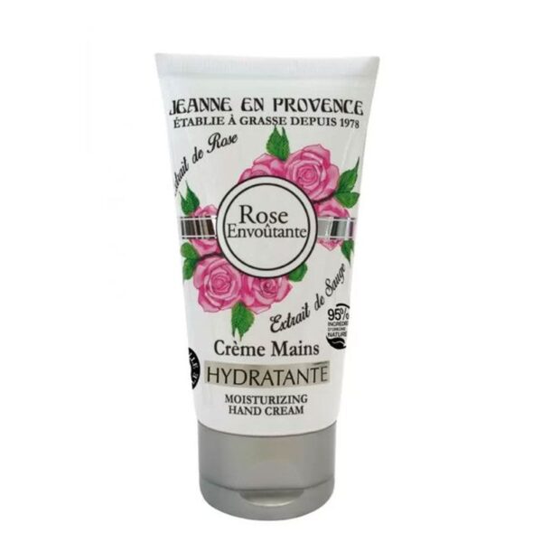 Crema de Mano Rosa ml 75 Marca Jeanne en Provence