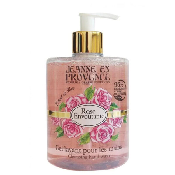 Jabon liquido rosa ml 500 Marca Jeanne en Provence