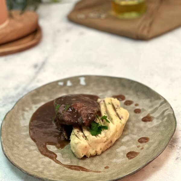 Plateada de Vacuno con Puré de Papas Lyonesa Marca Tremus