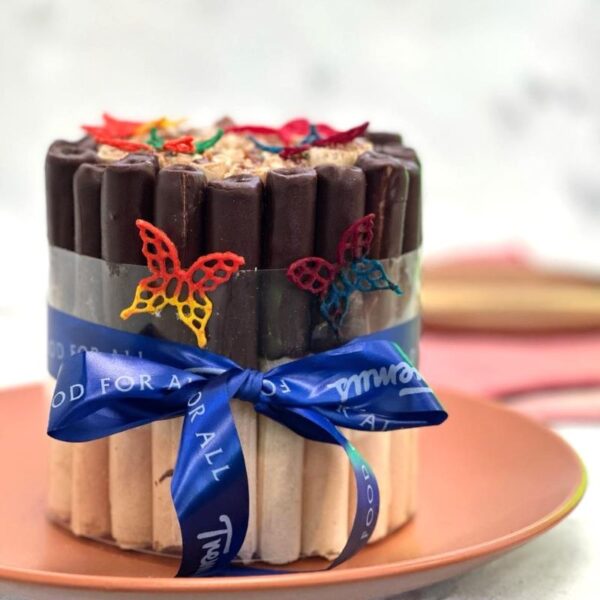 Torta Cuchuflí con baño de Chocolate, sin Azúcar, 53 un, Marca Tremus