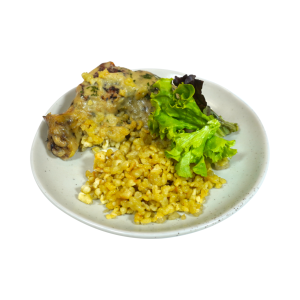 (D) Pollo Gaston Gerard con spaetzle Marca Tremus 6 Pollo Gaston Gerard 2