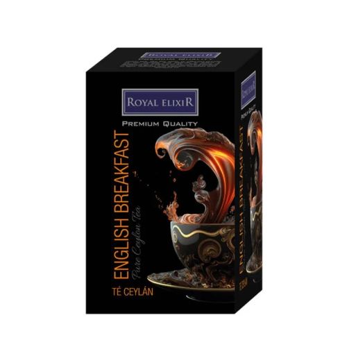 Te Negro 100% Ceylon English Beakfast Marca Royal Elixir