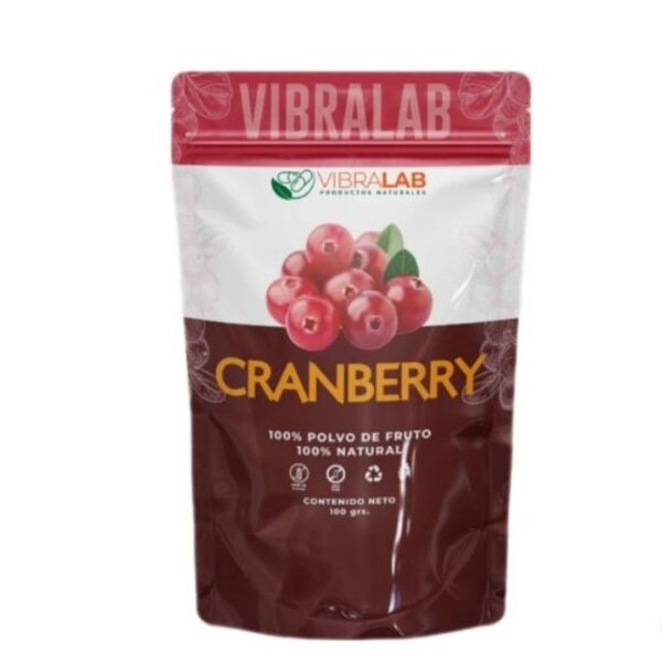 Cramberry en Polvo 100 grs Marca Vibralab