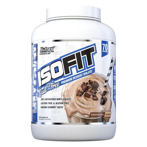 ISO FIT Proteina En Polvo Sin gluten Sabor Batido de Chocolate 993 gr Marca Nutrex