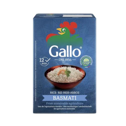 Arroz Basmati 500gr Marca Gallo