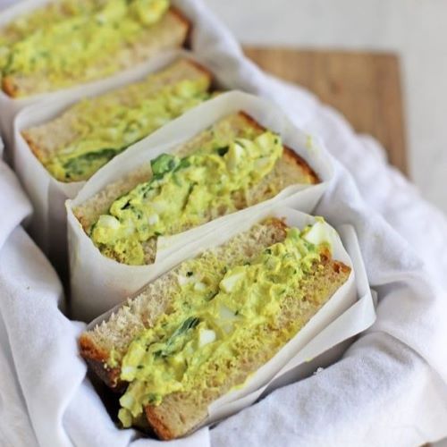 Sándwich de Huevo, Palmito y Ciboulette, 130 g, Tremus