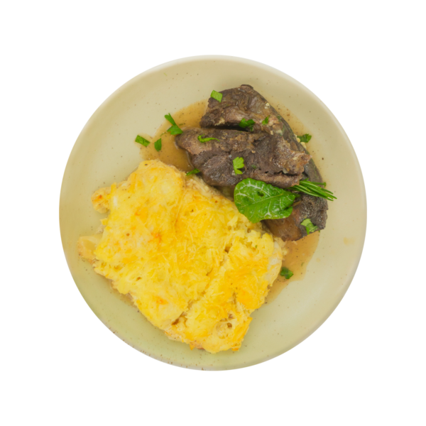 Carne Braseada con Gratín de Coliflor, Keto, 460 g, Tremus