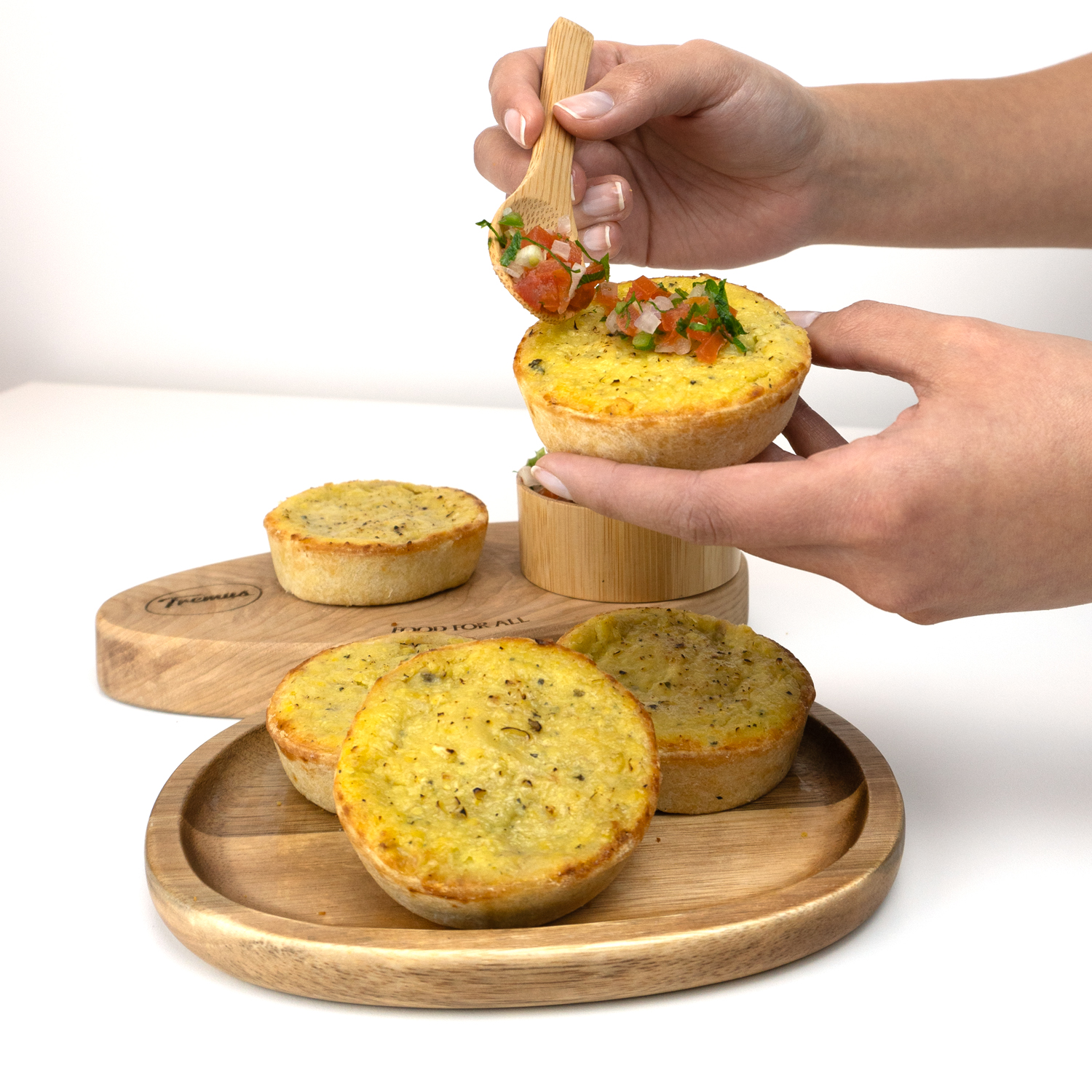 (D) Pack 5 Unidades Quiche de Pastel de Choclo Calameño, Marca Tremus - Imagen 2