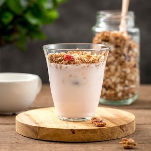 Yogurth de Frutilla con Granola de Semillas, Sin Azúcar Añadida, 180 g, Tremus