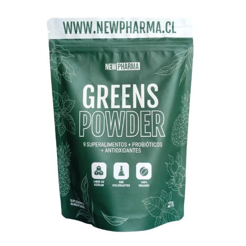 Greens Powder - Polvo 120gr Marca NewPharma