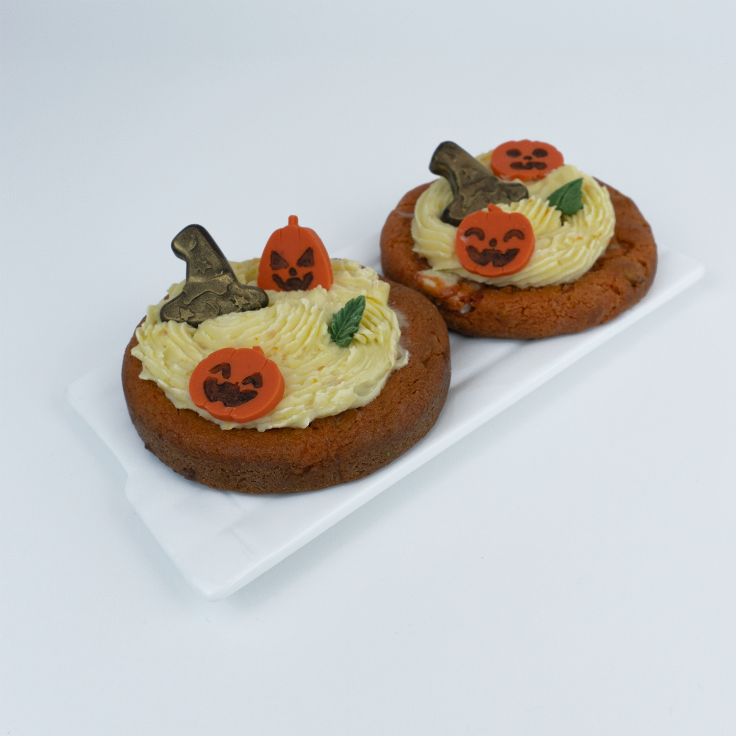 Pumpkin Cookie - Especial Halloween, Pack de 2 unidades, Sin Azúcar, Marca Tremus - Imagen 2