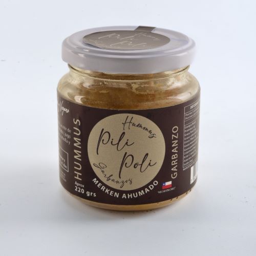 Hummus garbanzo merken 220 grs   Marca PILIPOLI