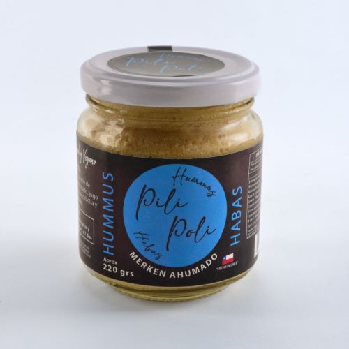 Hummus habas  merken      220 grs   Marca PILIPOLI