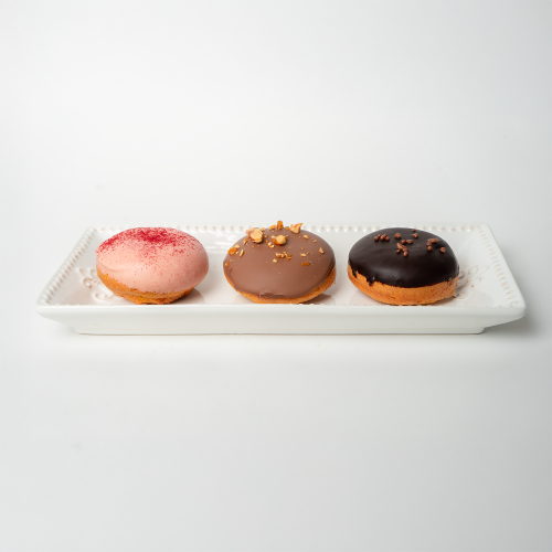 Caja 3 Donas Rellenas Tricolor Keto, Sin Azúcar Añadida, 166 g, Tremus - Imagen 2
