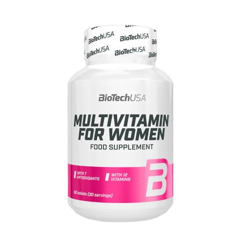 Multivitamina para Mujer 60 tabletas Marca Biotech Usa