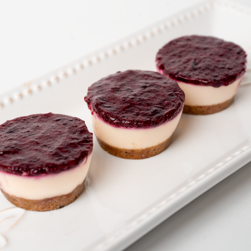 Caja 8 Mini Cheesecakes de Berries Keto, Sin Azúcar Añadida, 320 g, Tremus