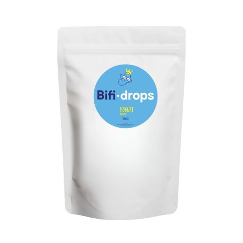 BifiDrops Helado con Probioticos Yogurt Natural 280 gr 20x14gr Marca Bifidice
