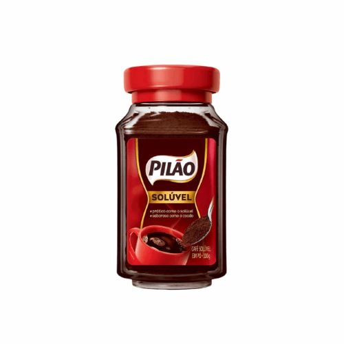 Cafe Instantaneo ó Soluvel 100 Gr Marca Pilao 1 Cafe Instantaneo ó Soluvel 100 Gr Marca Pilao